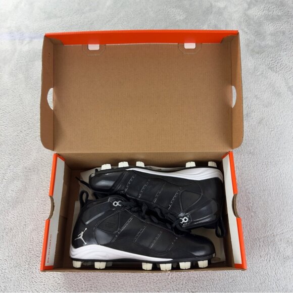 Nike Men Sz 6.5 US/6 UK/39 EU Derek Jeter Vital Metal Baseball Cleats 317084-001 - Picture 1 of 16